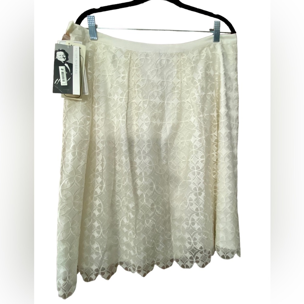 Peter Nygard - Silk and lace skirt size 14